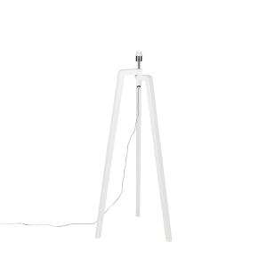 Moderná stojaca lampa biela bez tienidla - Puros