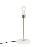 Klasická stolná lampa mosadz - Kaso