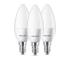 Philips SET 3x 3x LED Žiarovka Philips B35 E14/5,5W/230V 2700K