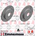 ZIMMERMANN Brzdový kotúč 590.2829.53