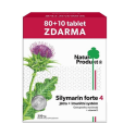 NATURPRODUKT Silymarin forte 4 pečeň + imunitný systém 80 + 10 zadarmo 90 tabliet