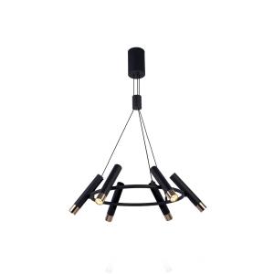 Závesné svietidlo Elegance 6-plameňové čierna