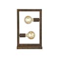 Stolová lampa Rustic v hrdzavohnedej