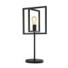 Stolová lampa Squares, čierna