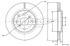TOMEX Brzdový kotúč TX71-55