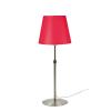Aluminor Store stolová lampa, hliník/červená