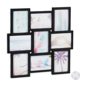 Fotorámik na 9 fotografií RD5106, čierna