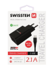 Sieťový adaptér Swissten Smart IC 2x USB 2,1 + dátový kábel USB/micro USB 1,2 m čierny