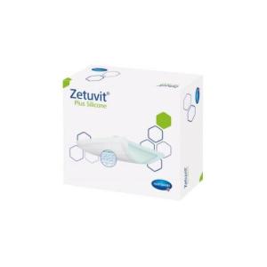 ZETUVIT Plus silicone 20x25 cm kompresný a sterilný 10 kusov