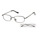 AMERICAN WAY Okuliare na čítanie šedé tenký rám +1.50 v etui 1 ks