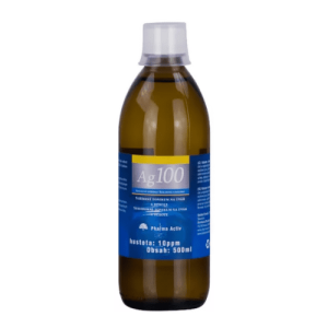 PHARMA ACTIV Koloidné striebro ag100 hustota 10ppm 500 ml