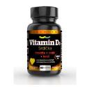 SALUTEM Vitamín D3 srdiečka 1000 IU cmúľacie s pomarančovou príchuťou 60 tabliet