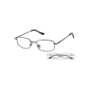 AMERICAN WAY Okuliare na čítanie šedé tenký rám +2.00 v etui 1 ks