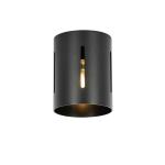 Dizajnové stropné svietidlo čierne - Yana