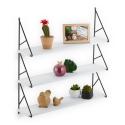 Nástenná polica s 3 policami RD44751