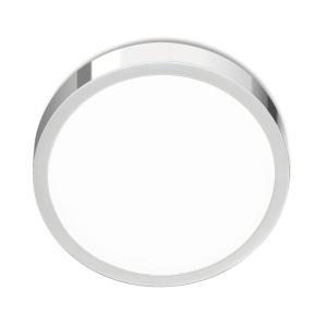 Stropné LED svetlo Bully, chróm, Ø 14 cm