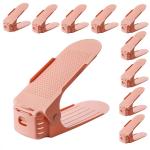 Plastový organizér na topánky ružový sada 10ks, ECAW10