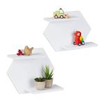 Sada 2 nástenných políc RD44742