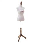 Dámska krajčírska figurína Atmosphera 8358, 160cm biela