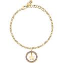 La Petite Story Slušivý pozlátený náramok s hviezdou Friendship LPS05ARR85