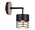 Keter Lighting Nástenné svietidlo CAS WOOD 1xE27/60W/230V