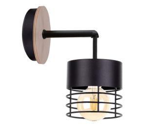 Keter Lighting Nástenné svietidlo CAS WOOD 1xE27/60W/230V