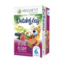 MEGAFYT Detský čaj lesné plody ovocný čaj od ukončenia 6. mesiaca 20 x 2 g
