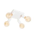 Moderné bodové biele štvorcové 4-svetlo - Facil