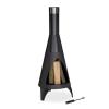 Terasová pec, čierna RD26552