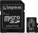 Pamäťová karta Kingston Canvas Select Plus 512 GB microSDHC + adaptér