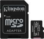 Pamäťová karta Kingston Canvas Select Plus 512 GB microSDHC + adaptér