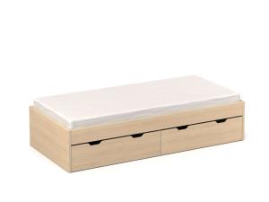 DREVONA09 Posteľ 90 cm REA MISTY | dub vicenza