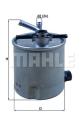 MAHLE ORIGINAL Palivový filter KL44043