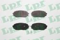 LPR Sada brzdových platničiek kotúčovej brzdy 05P525
