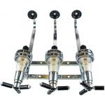 Nástenný dávkovač na alkohol 3 fľaše, CHD 4392