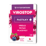 FYTOFONTANA Virostop pastilky na cmúľanie príchuť lesného ovocia 20 ks
