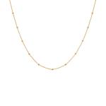 Hot Diamonds Elegantná pozlátená retiazka Anker Jac Jossa Embrace CH097/CH098 39 - 39 cm