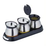 Sada 3 koreničiek s podnosom, RD42295