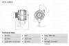 BOSCH Alternátor 0 986 049 400