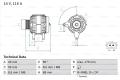 BOSCH Alternátor 0986040270