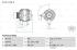 BOSCH Alternátor 0986040270