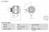 BOSCH Alternátor 0986042700