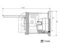 FEBI BILSTEIN Palivový filter 179309