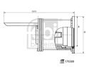 FEBI BILSTEIN Palivový filter 179309