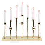 Svietnik Gustavo 7-pl. zlatý