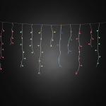 LED záves Mrznúci dážď glóbusy farebné 200-pl.