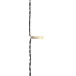 Svetelný LED záves, 120-plameňový, jantár