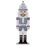 Dekoračná LED lampa Luskáčik sivá