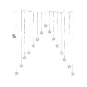 Svetelný LED záves Decystar, 15-plameňový