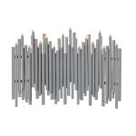 Svietnik Note, 16-plameňový, sivá